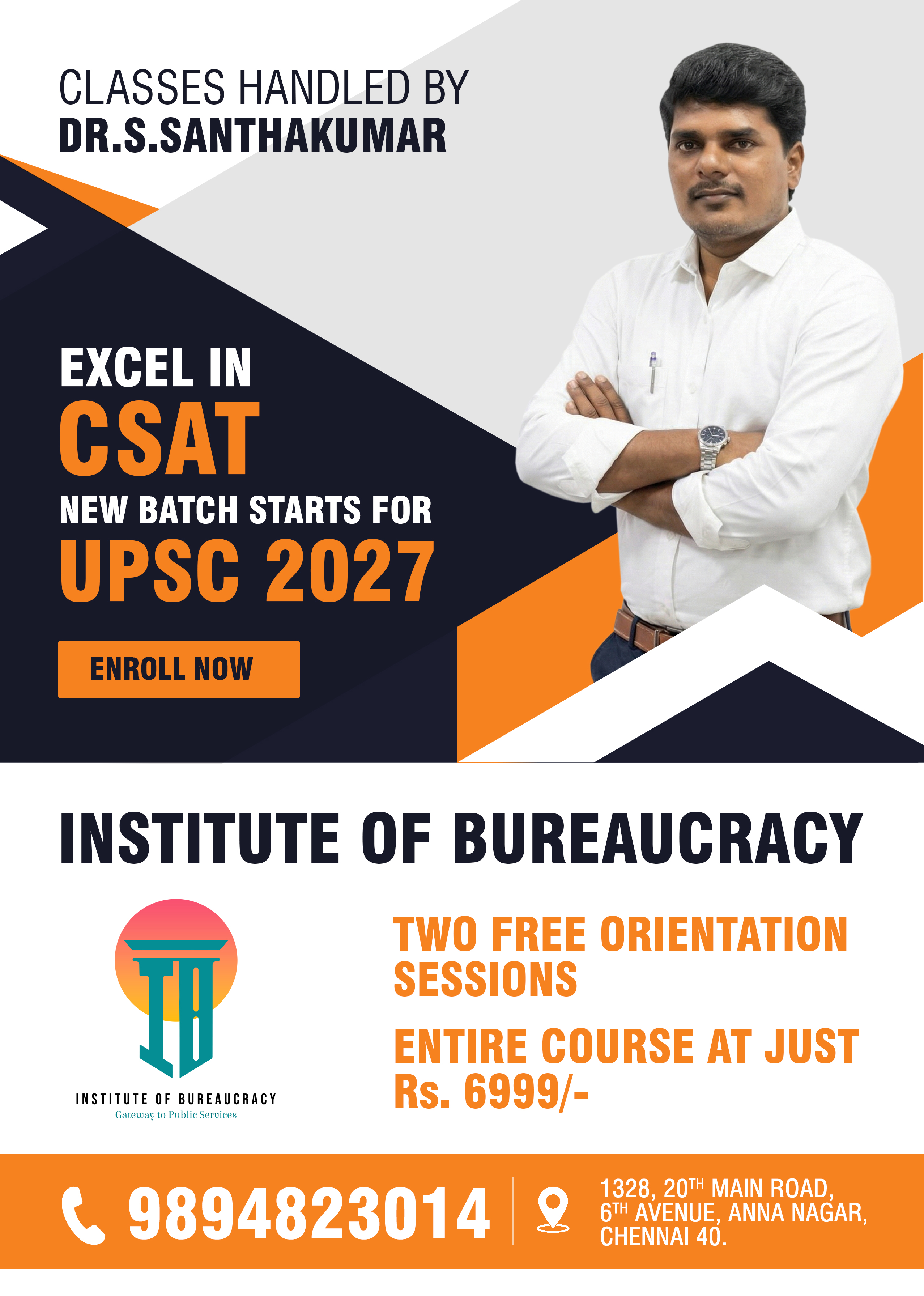 CSAT 2027 Batch Flyer